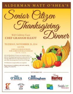 senior thanksgiving flyer